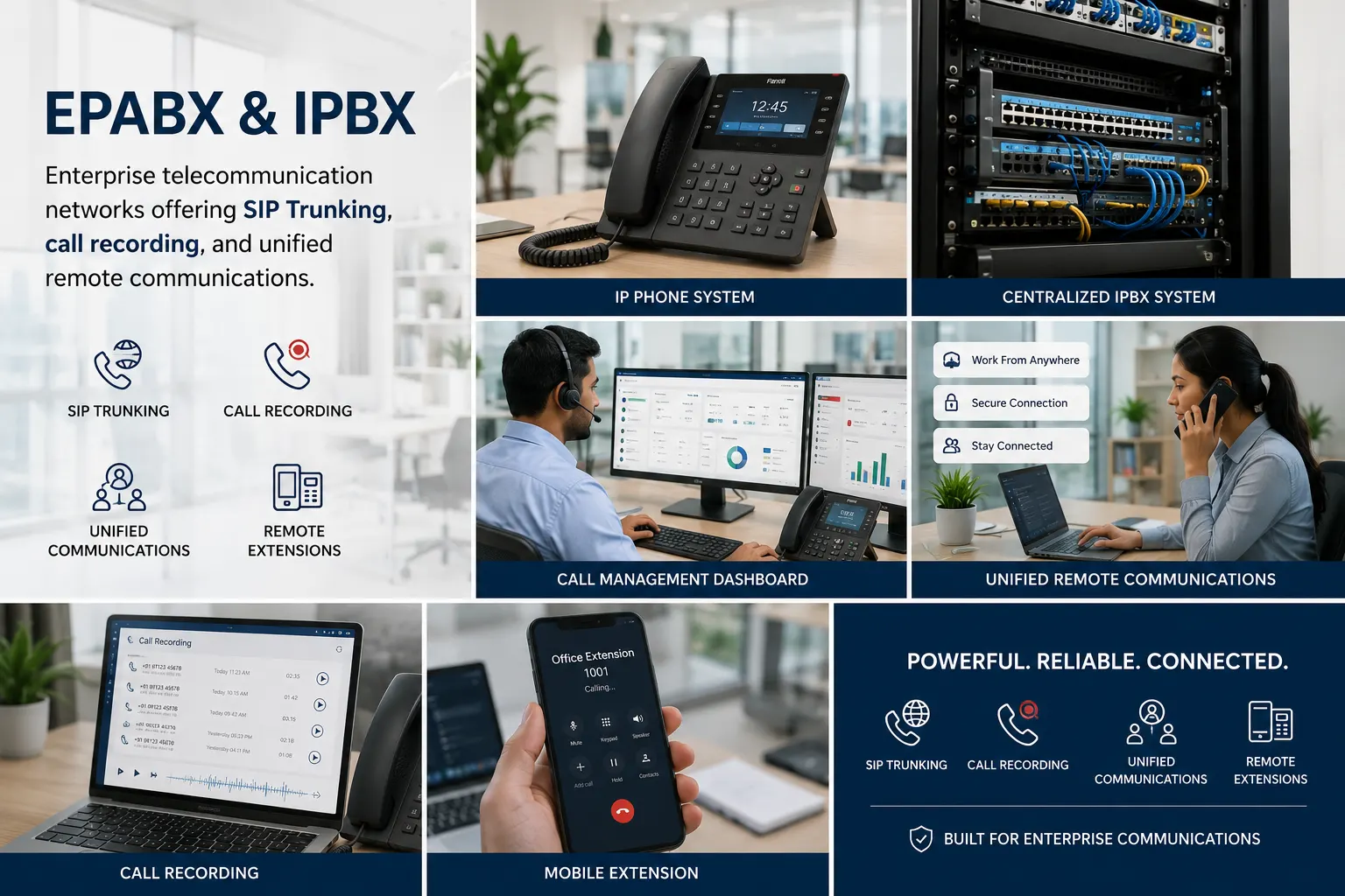 EPABX IPBX Office Intercom