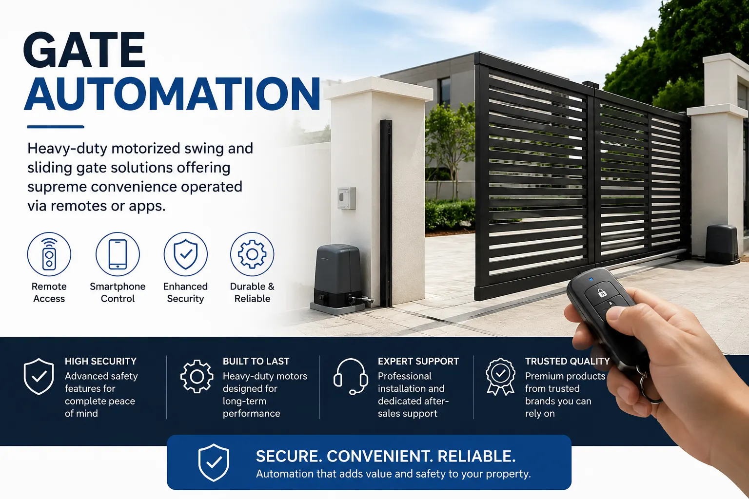 Motorized Gate Automation